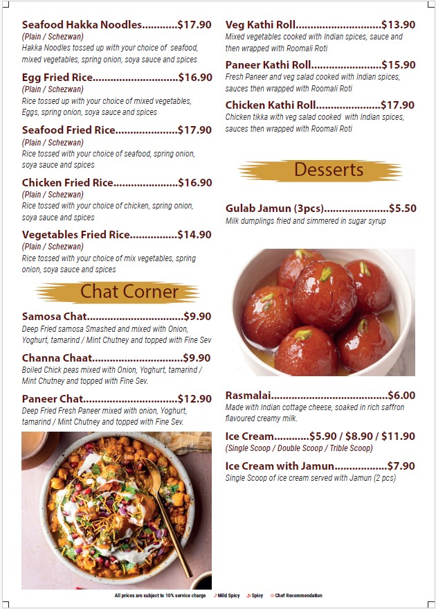 Indian Restaurant & Bar in Bedok, Singapore